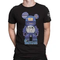G-Shock Collaboration BearHero CC-6 Custom Design Graphic Cotton Men's Black T-Shirt