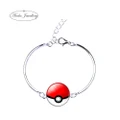 Arche Jewellery Pokemon Go Pokeball Charm Bracelet - Red AC-PKM002-B-RD