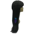 Colorfull Braid Hair Clip Extension (Brown/Purple/Blue)