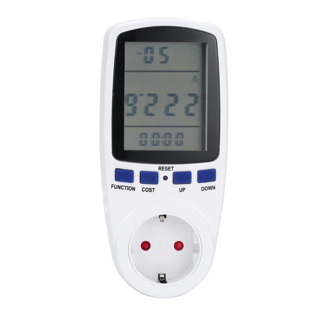 EU Plug Energy Meter Watt Volt Voltage Electricity Monitor Analyzer Power