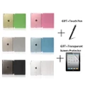 Ultra Slim PU Smart Flip Stand PU Leather Cover Case For iPad Mini 1 2 3 4&iPad2 3 4 Wake Up Sleep Function