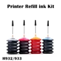 for HP932 Ink Cartridge Refill Printer Ink Ciss Ink for HP Printer 30ml*4C