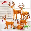 Christmas Deer Christmas Decorations For Home Reindeer Tree Couple Deer Gift