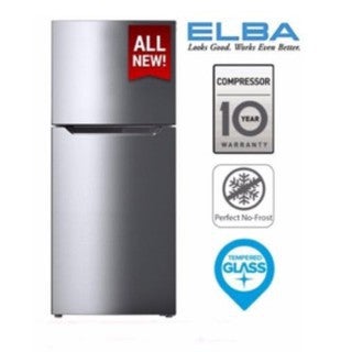(NEW) ELBA ITALY 250L 2-DOOR REFRIGERATOR ERG2521 (SV)/ELBA ULTIMO ER-G3125(SV) 2-DOORS REFRIGERATOR