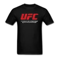 Personalized T-shirt mens UFC Logo Vector Resource T-Shirt Men's punk t-shirt