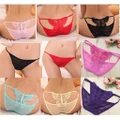 04303 DELICATE JACQUARD FABRIC EMBROIDERED BUTTERFLY UNDERWEAR