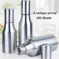 Stainless Steel Leak-proof Cooking Oil Bottle Dust-proof Storage Kitchen Tools