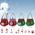 ?fol?Candy Gift Bag Cute Storage Handbag Christmas Decoration Bag