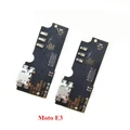 USB Charging Port Board With Connector Plug Flex Cable For Motorola Moto E3
