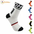 Athletic Breathable Sport Socks for Road Mountain Bike Racing Cycling