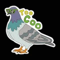 Too Coo bird car stickers new car decoration reflective stickers removed