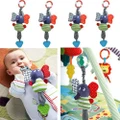 Baby Kid Cute Elephant Music Rattle Stroller Crib Hanging Doll Toy with Teether