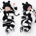 New Baby Boys Girls Newborn Striped Romper Outfit Bodysuit Jumpsuit Clothes 0-3
