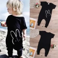 Newborn Infant Baby Boy Girl Quoted Toddler Romper Jumpsuit Bodysuit Clothes