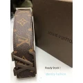 READY STOCK !! LV Belt with Brown Buckle