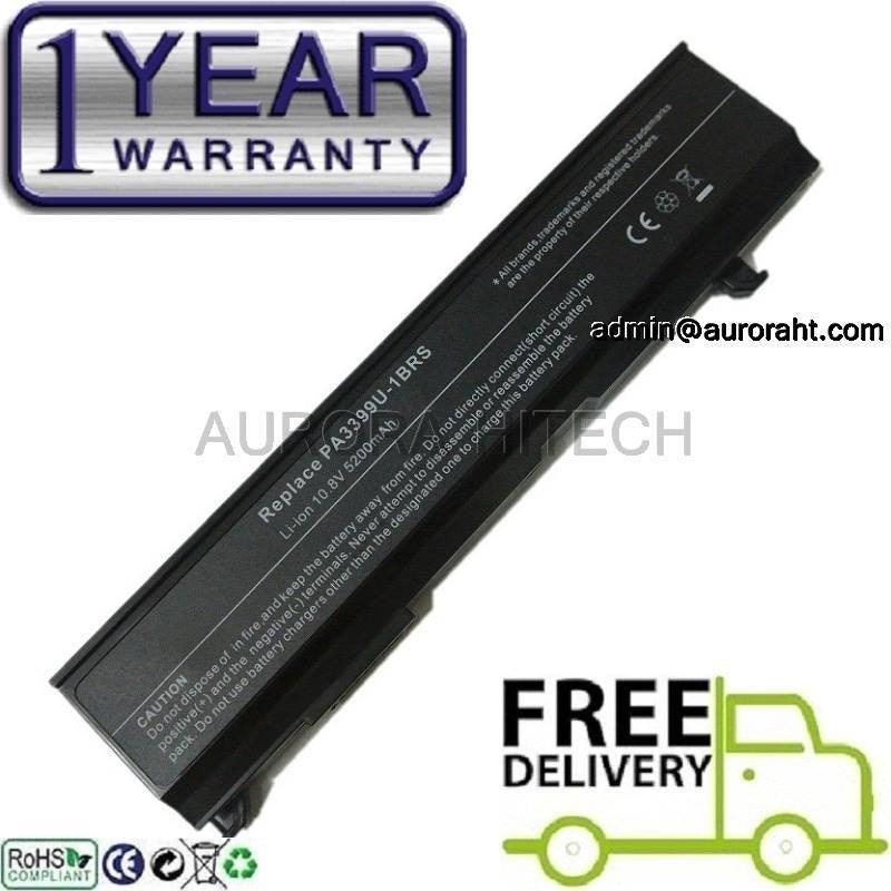 New Toshiba Satellite A100-S8111TD Series 6 Cells Notebook Laptop Battery