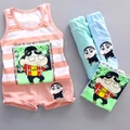 PREORDER: Cute Baby Singlet Kid's Clothing Set - ShinChan