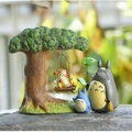 cute mei swing tree totoro action figure for kid,totoro family toys for children