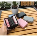 Genuine Leather Credit Card Holder Travel Wallet for Men and Women