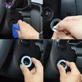 VCN LED Luminous Car Ignition Key Ring Decor Sticker Ford Chevrolet Mazda Toyota