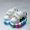 LED kids children baby shoes sport casual shinning comfortable LED kid's shoes