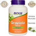 USA Now Foods; Graviola/Annona Muricata/Soursop; 500 mg, 100 Capsules