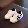 Kid's LED Shoes Puma sport casual shinning soft LED kids children baby Shoes