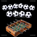 10pcs 32mm Plastic Soccer Table Foosball Ball Football Fussball