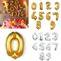 ??READY STOCK??40 Inch Number Foil Balloons Wedding Birthday Party Balloons