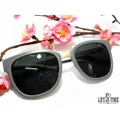 (C0015) Silver Bold Frame sunglasses