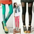 Wild candy-colored gauze Leggings bamboo