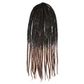 Wig 3 Braids African Hair Extension 1BT30# small