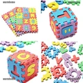 WHMY 36pcs New Mini Educational Toy Foam Floor Alphabet & Number mat For Kids