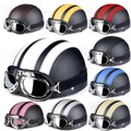 Hot Sale Motorcycle Helmets For Harley Bicycle Open Face Retro Half Moto Helmets