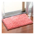 Chenille Carpet Non-slip Ground Door Mat pink 50*120cm
