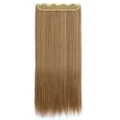 70cm 140g Invisible Hair Extension 5 Cards Wig 12/613