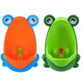 Frog Shape Children Boys Kids Plastic Toilet Training Urinal Pee Trainer Potty