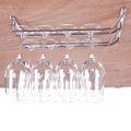 Kitchen Wall Bar Champagne Wine Stemware Glasses Cup Holder Hanger Display Rack