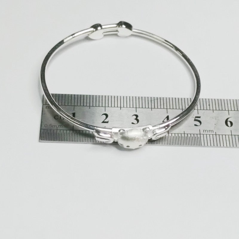 Silver 999 Hellokitty for child