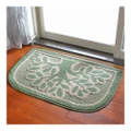 Ground Door Foot Mat Carpet aroma green