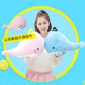 2 in 1 Cute Whale Pillow with Blanket
