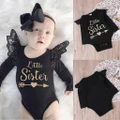 Newborn Infant Baby Girl Cotton Romper Lace Jumpsuit Bodysuit Kid Clothes