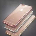 Luxury Bling Diamond Rhinestone Transparent Case For Apple Iphone 5 5s 6 6s Plus