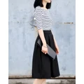 Midi Skirt (Black)