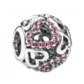 Falling in Love 925 Silver Charm-Pink (5433P)