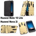 For Huawei Nova 2i Case Cover Iron Man Holster Armor Hybrid Silicone Rubber Hard