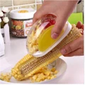 Kitchen utensils stripping corn grain device
