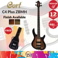 Cort C4 Plus ZBMH Artisan Electric Bass Guitar