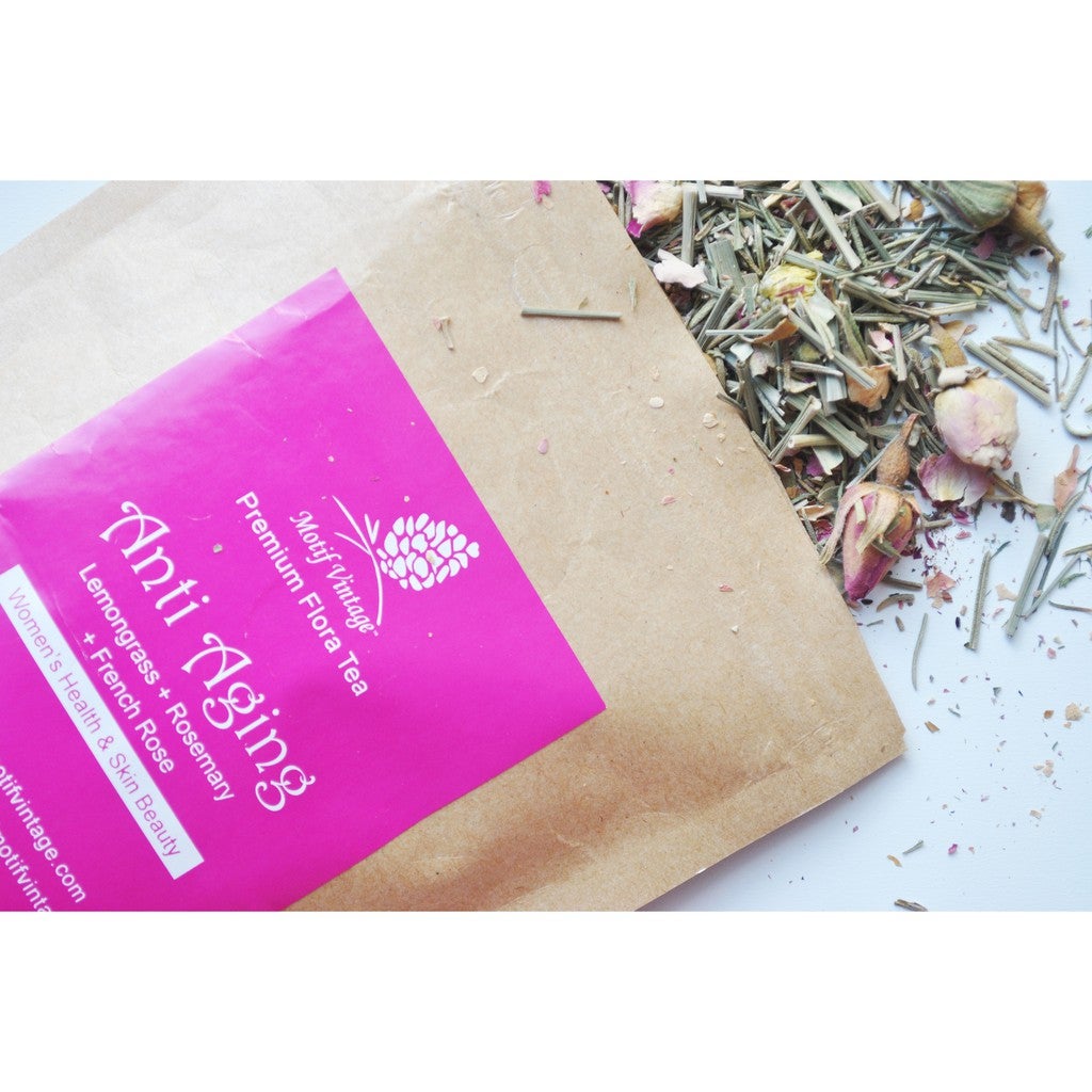 ANTI-AGING - Motif Vintage Premium Blended Flower Tea 10s'