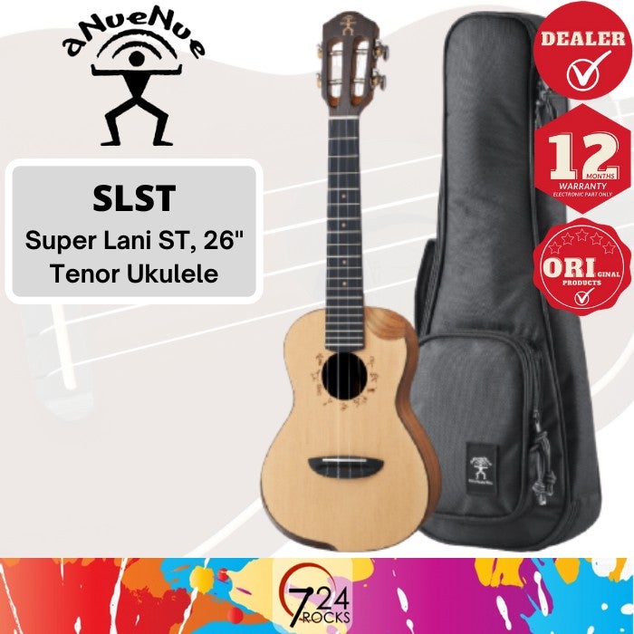 Anuenue SLST Super Lani ST Ukulele , 26" Tenor